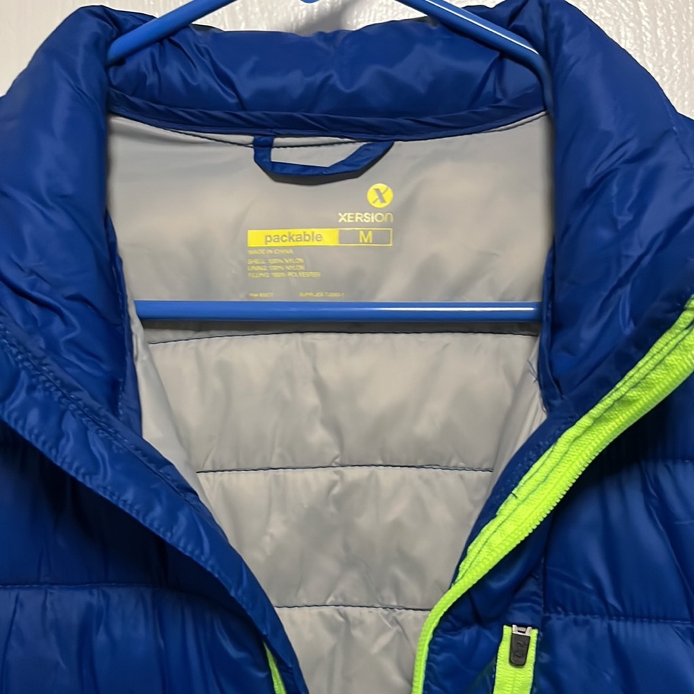 Xersion Blue Packable Puffer Jacket - image 3